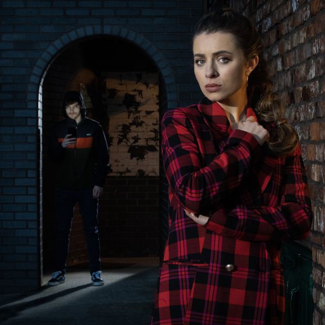 justin rutherford and daisy midgeley's stalking story in coronation street